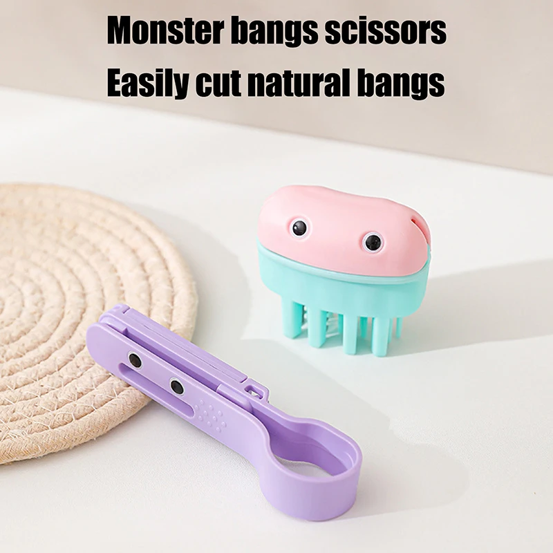 Nette Monster Haar Trimmer Kamm Multifunktionale Spliss Cutter Tragbare Haarschneiden Werkzeuge Home Beauty Hairstyling Liefert