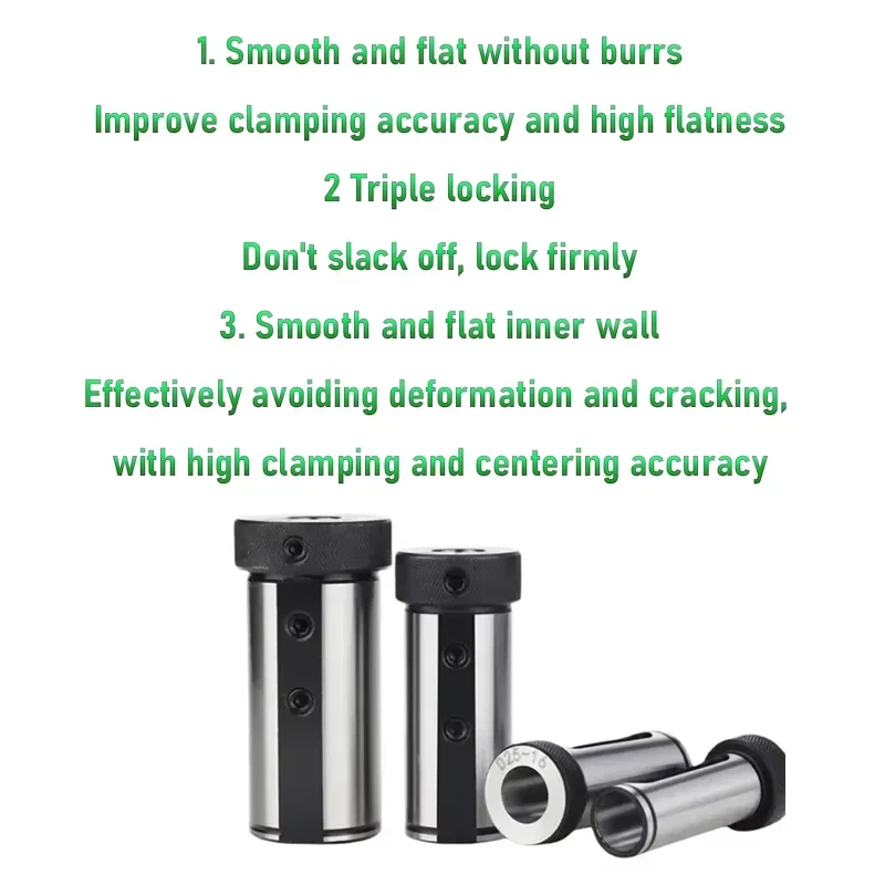 Numerical control lathe tool sleeve inner hole tool rod variable diameter sleeve guide sleeve D25D32D40 reduced diameter