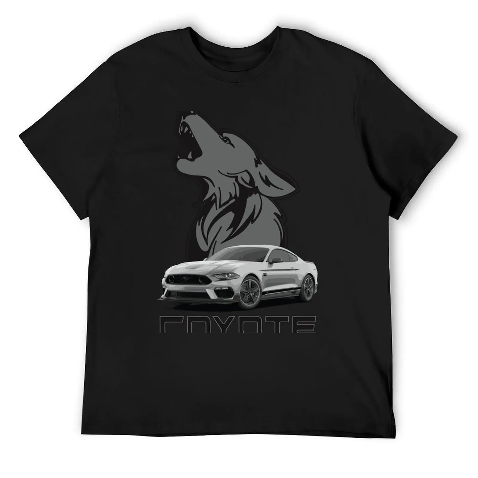 COYOTE MACH 1 Mustang GT 5.0L V8 T-Shirt shirts graphic tee cute tops mens workout shirts