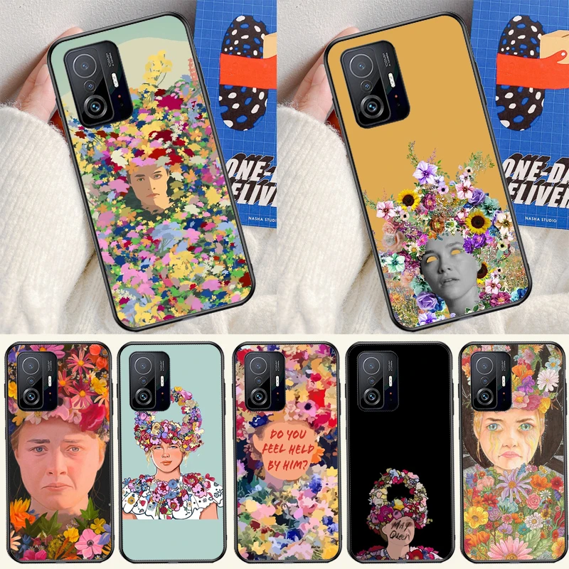 Midsommar May Queen Phone Case For POCO X3 X5 F5 Pro F3 M5s C40 X4 F4 GT Cover For Xiaomi 11T 12T 13 Pro 12 Lite