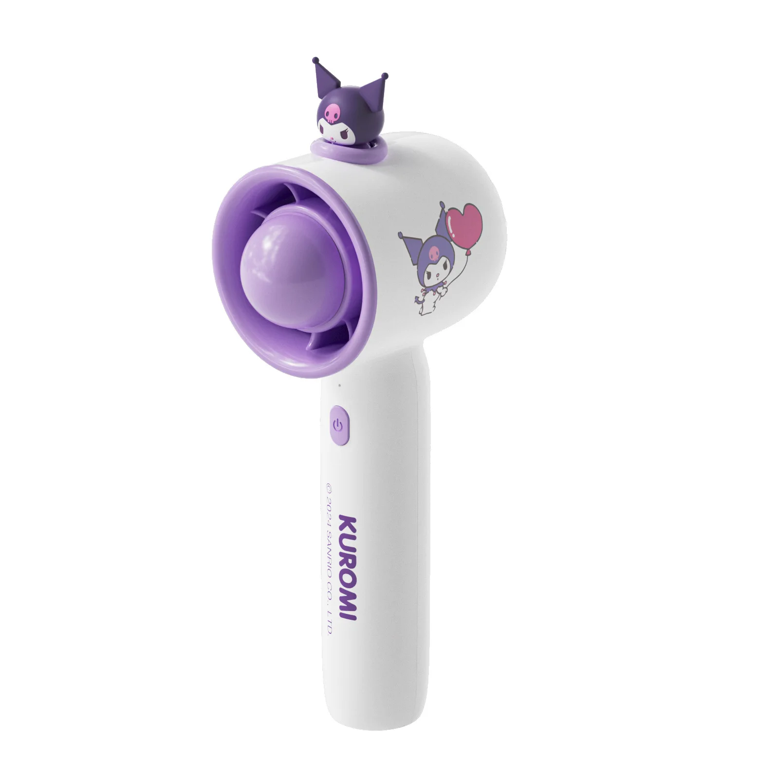 Sanrio Anime Nieuwe Spray Handheld Fan Cinnamoroll Kuromi Draagbare Cartoon Multi-Speed Aanpassing Kleine Ventilator Outdoor Draagbaar