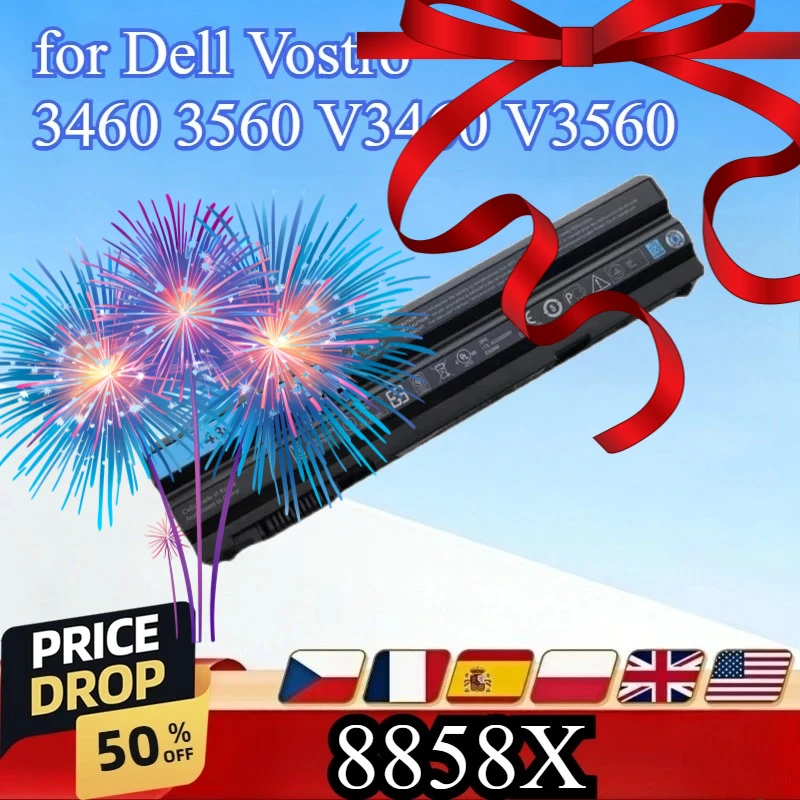 

8858X Laptop Battery for Dell Vostro 3460 3560 V3460 V3560