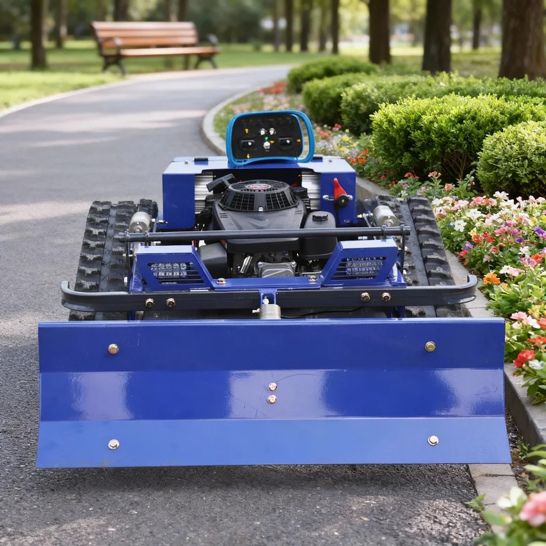 

Customized CE/EPA Certified Industrial 4-Stroke Remote Control Lawn Mower 45° Climbing Capacity For Slopes And Hills