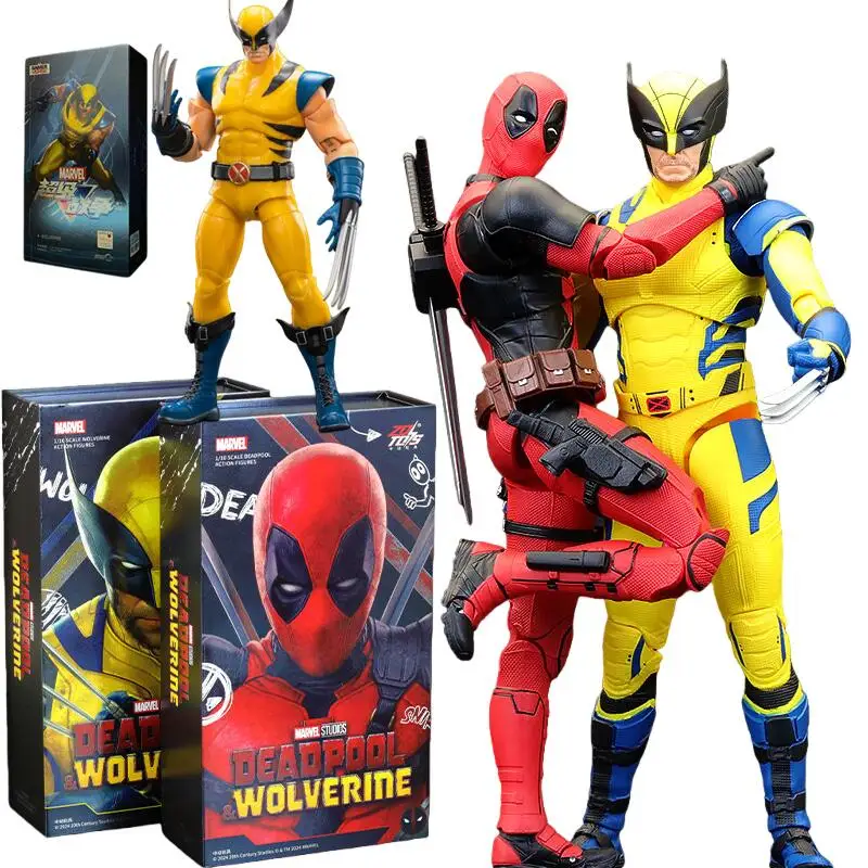 

ZD 2024 Deadpool & Wolverine Action Figures Movie Version Toy Series Collections Adult Action Figures Collectible Model Gift
