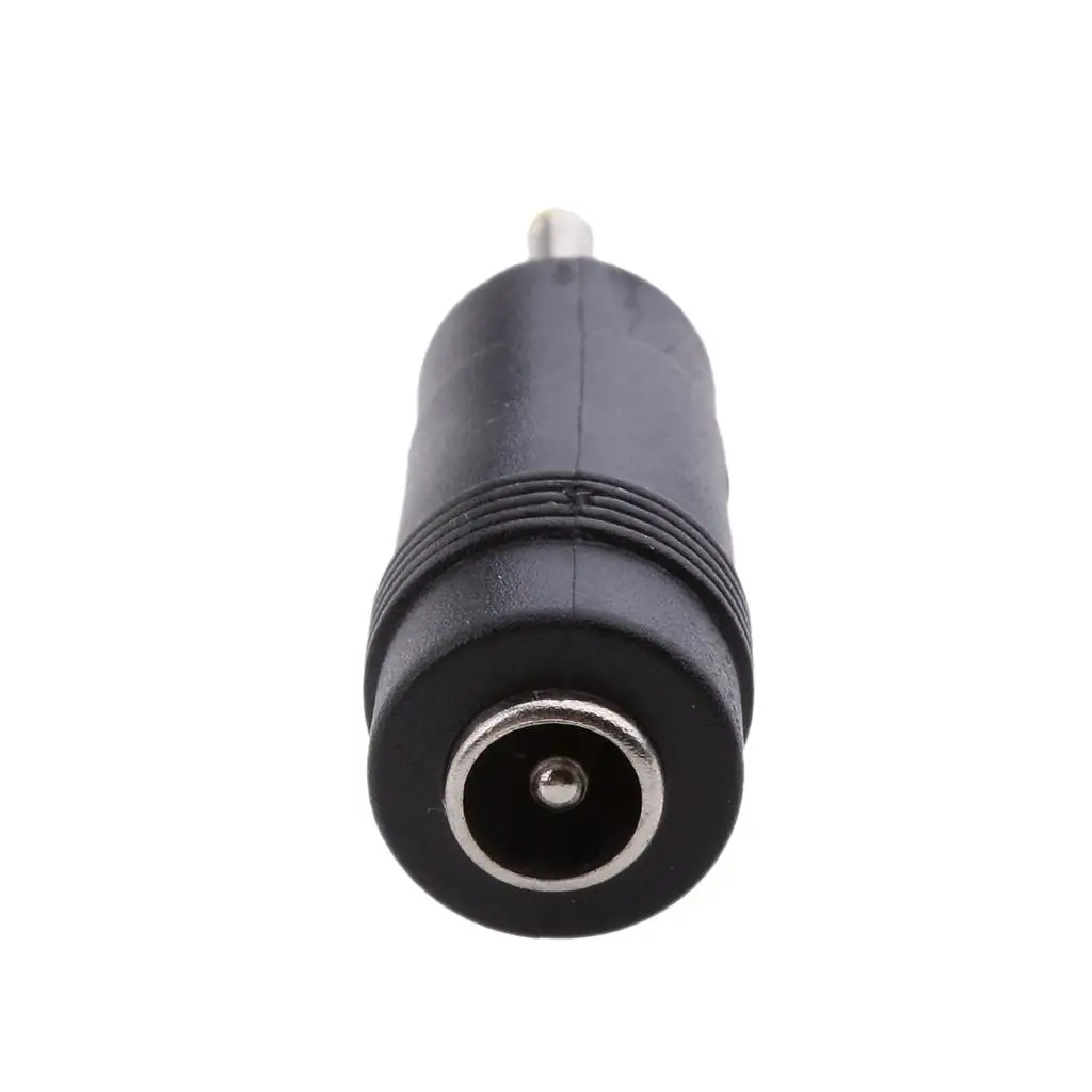 10 x Adaptador DC Stecer a hembra Fuente de alimentación CC para computadora portátil-Negro