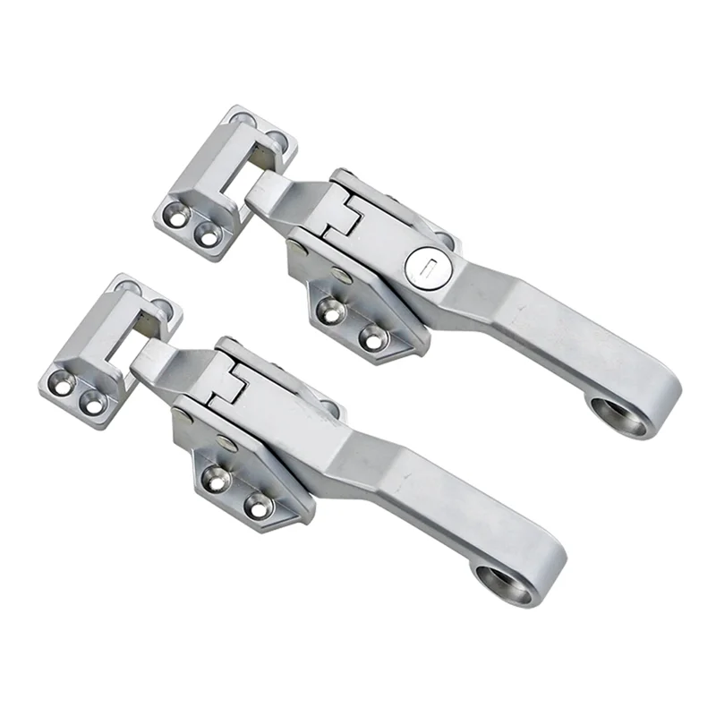 A14M سبائك الزنك الفريزر فرن خزانة البخار مختومة مقبض الباب قفل المعدات الكهربائية الصناعية شائعة الاستخدام