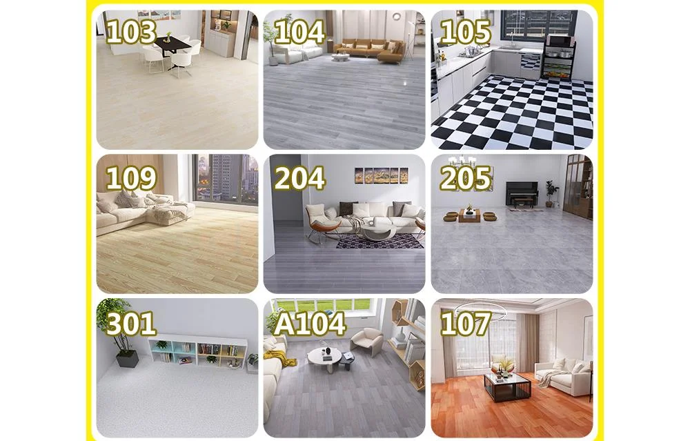 Self-adhesive brick floor sticker cement floor directly lay thickened wear-resistant waterproof carpet