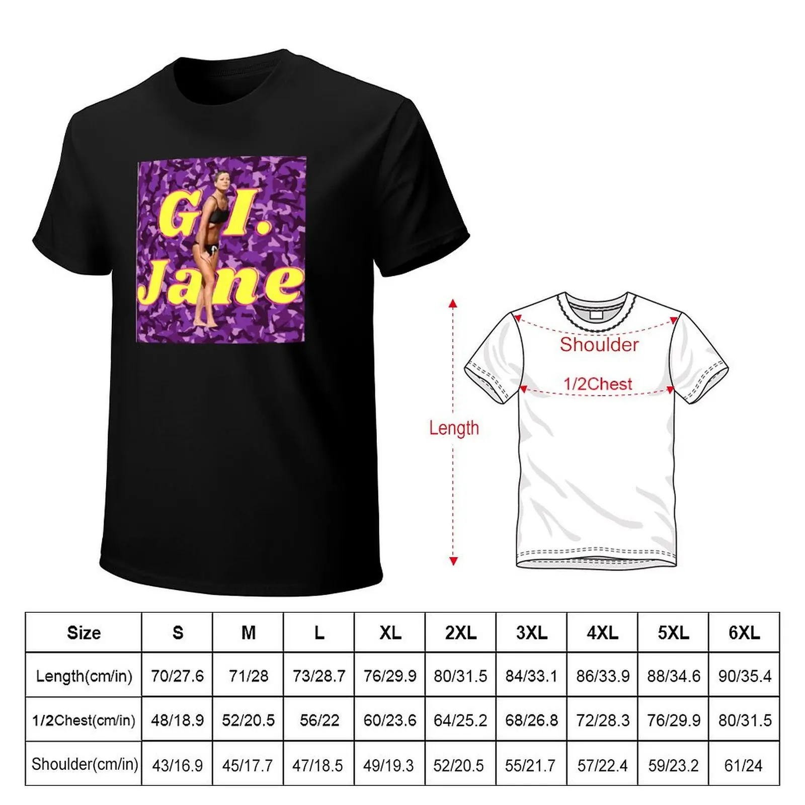 Diem Brown MTV Challenge's G.I. Jane T-Shirt Summer Print Short Sleeve Tee