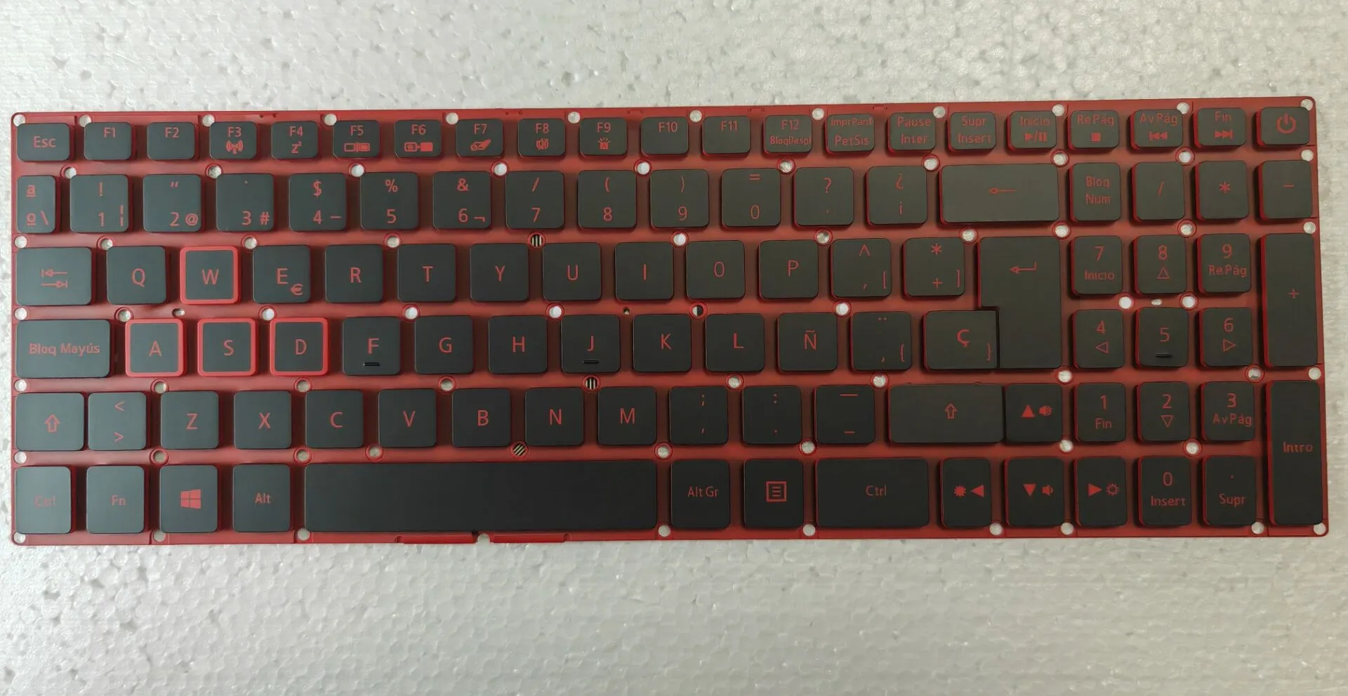 Spanish Backlit keyboard for Acer Nitro 5 AN515-31 AN515-41 AN515-42 AN515-51 AN515-52 AN515-53 N17C1