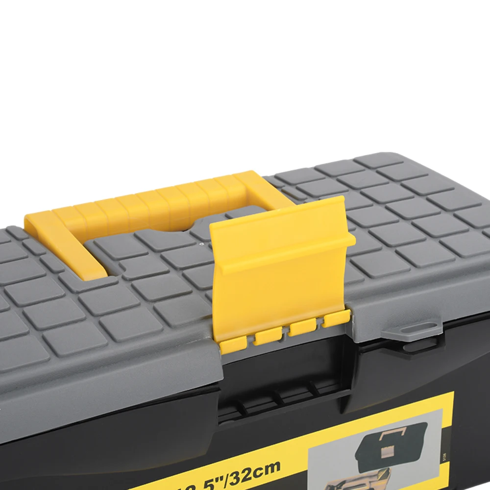 Hardware Plastic Toolbox Multi-functional Portable Thick Large Capacity For Tool Storage and Sorting