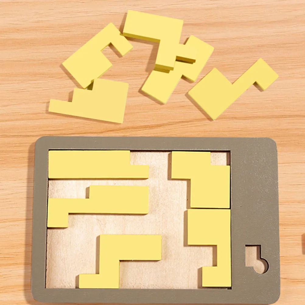 

3Pcs Kids Wooden Educational Puzzle Toddler Learning DIY Matching Games Creative Safe Fun Interactive Puzzle Boards