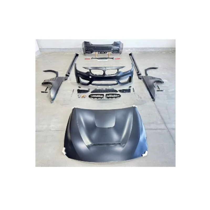 High Quality F30 To F80 M3 Widebody Upgrade Body Kit Front Rear Bumper Full Set 1:1 Style Auto Exterior Facelift Modified Access
