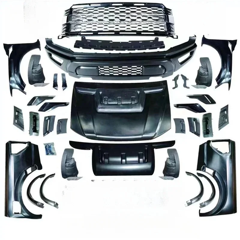 Car Accessories Factory-Direct Full Conversion Set Headlamp Taillight Hood Fender Grille Bumper Facelift Upgrade