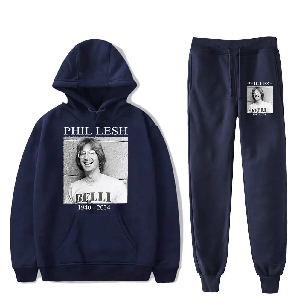 Phil Lesh 1940-2024 Memorial  hooded suit drawstring  Sweatshirt  men/women rip   hip hop  pullover