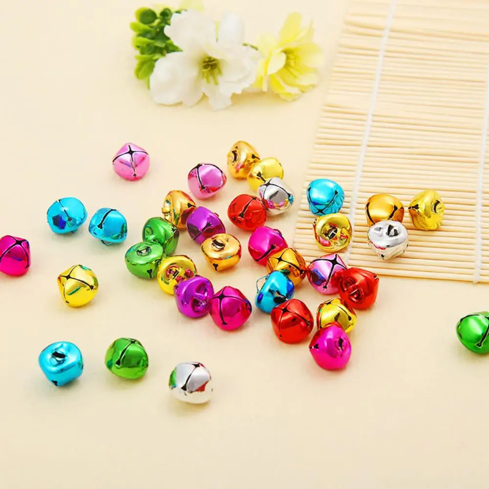 DIY Bell 1 Set Unique Fade-resistant Bright Color  DIY Toddler Handmade Pet Collar Bell Pendant Christmas Supply