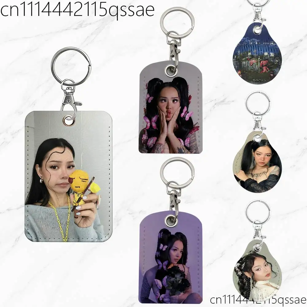 FOR Bella Poarch Picnic For AirTag Case Card Sleeve Holder ID Credit Bank Access Keychain For Air Tag Shell