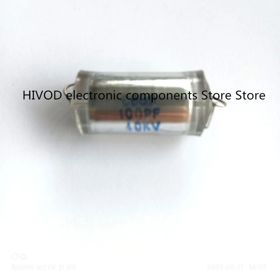 

5PCS/piece CB80 axial polystyrene film 100PF 40KV high voltage 1000V capacitor without pole