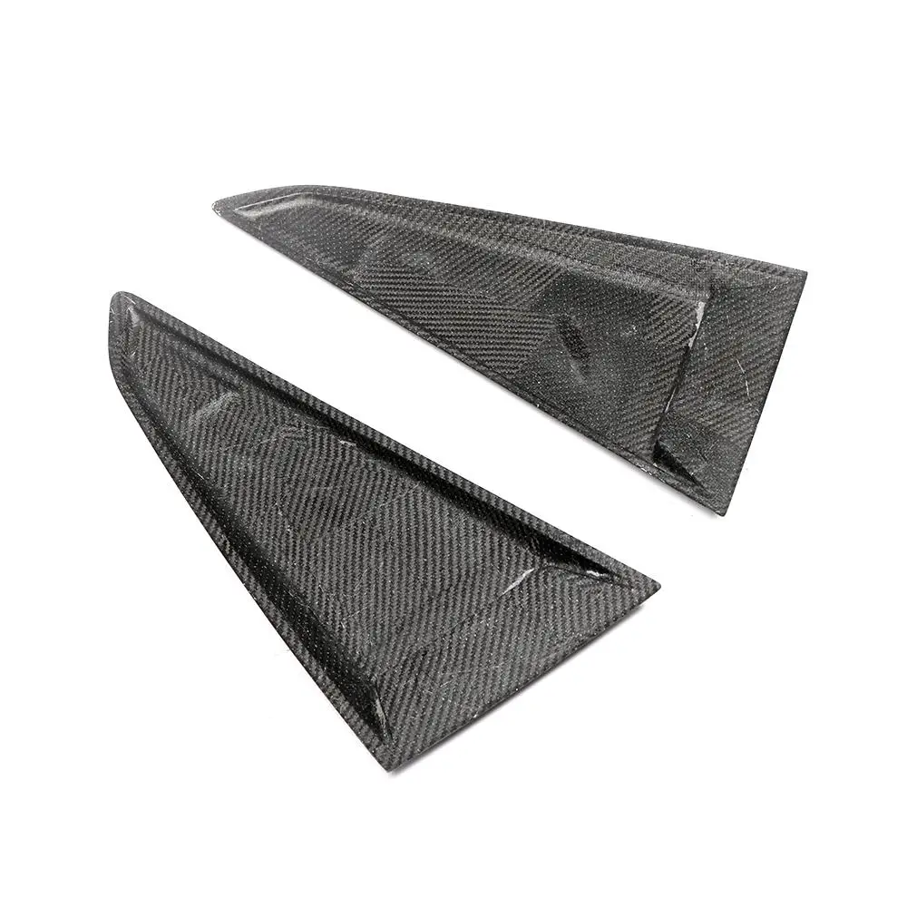 Carbon Fiber Quarter Window Scoops For Audi TT TTS TTRS Coupe 2-Door 2015 2016 2017 2018