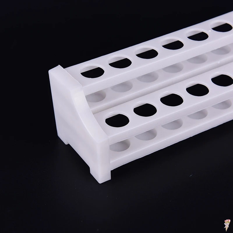 1pcs 20 holes plastic test tube rack testing tubes holder storage stand lab supplies