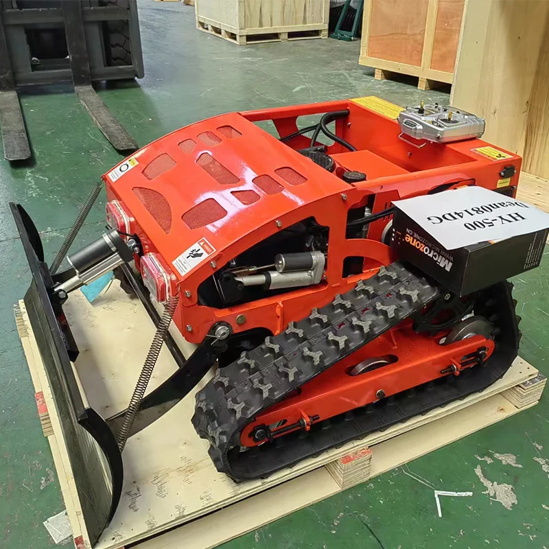 

All-terrain Lawn Mower With Remote Control Brushcutter Safety Auto-Stop Blade High-quality Customized CE Certified Grass Cutter