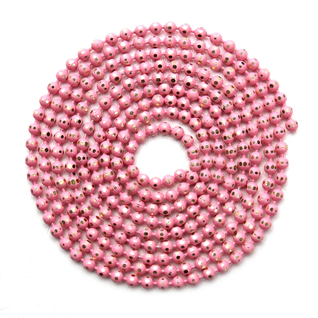 10yards/lot  Width 1.5mm Colorful Copper Ball Bead Chain Bulk Necklace Bracelet Women Link & Key Chain Diy Jewelry Accessories