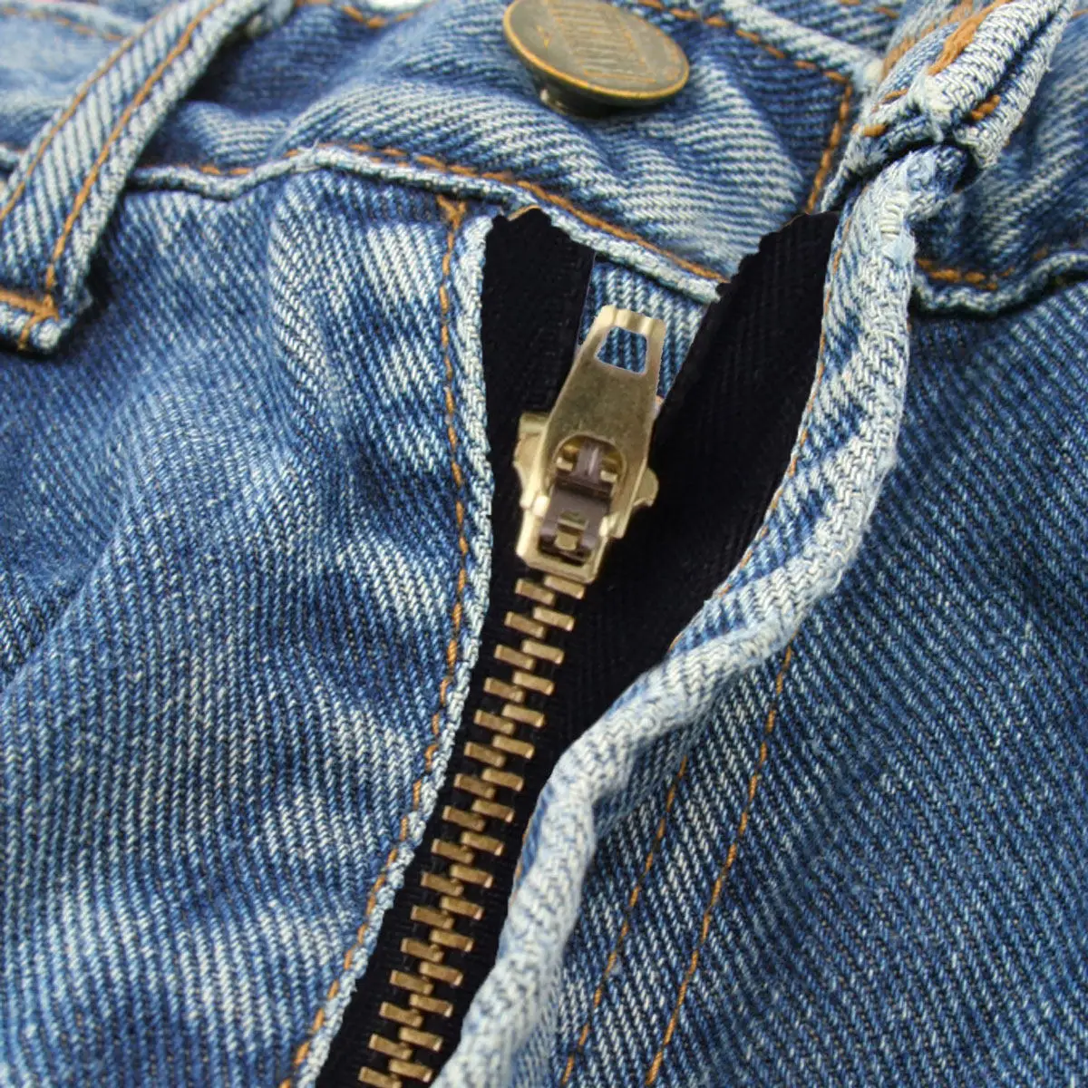 

20Pcs High Quality Copper Colored Zipper Pulls and Sliders for Jeans Denim Trousers DIY Repair Craft Clothing Zipper