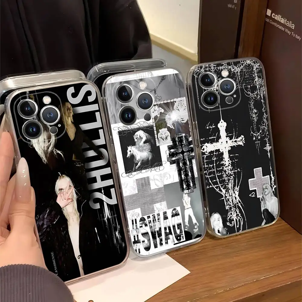 Music Singer 2-hollis Rapper Albums Transparent Phone Case For IPhone 17 Air 16 Pro Max 15 14 13 12 11Plus Shockproof Cover