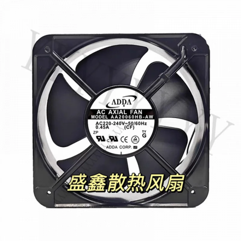 

Y+ADDA AA20060HB-AW AC220V-240V 20060 20CM Cooling Fan