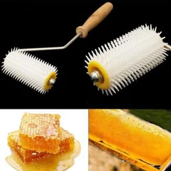 Bee Honey Extracting Uncapping Needle Roller Plastic Beekeeping Comb Tools Kit Home Garden Supplies