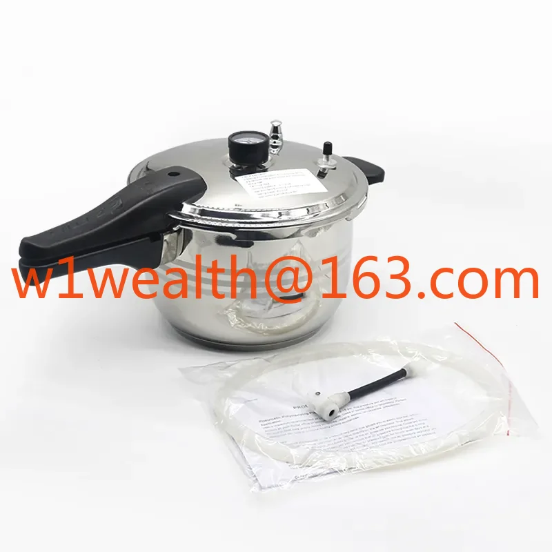 Stainless Steel Pressure Cooker  Supplies Dental Laboratory Equipment Pneumatic Polymerizing Pot,