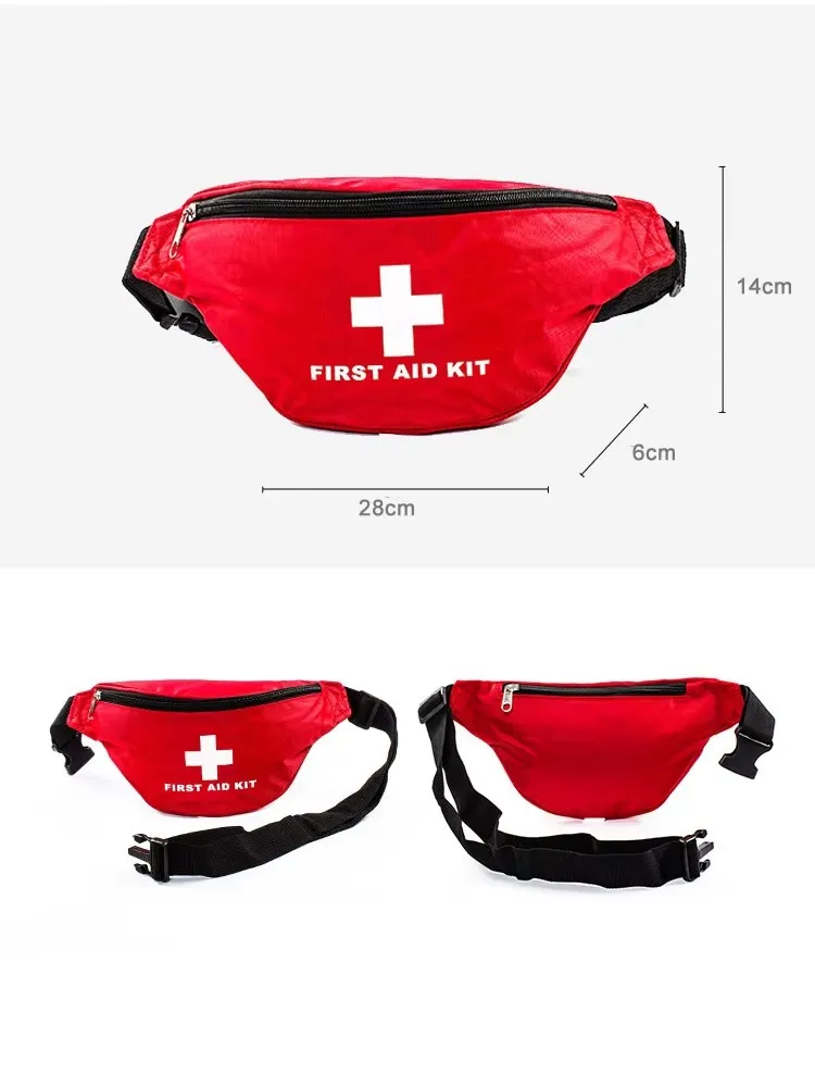 Marsupio portatile impermeabile di pronto soccorso Kit di emergenza di sopravvivenza all'aperto per campeggio all'aperto Escursionismo Pesca Corsa Pacchetto di medicinali