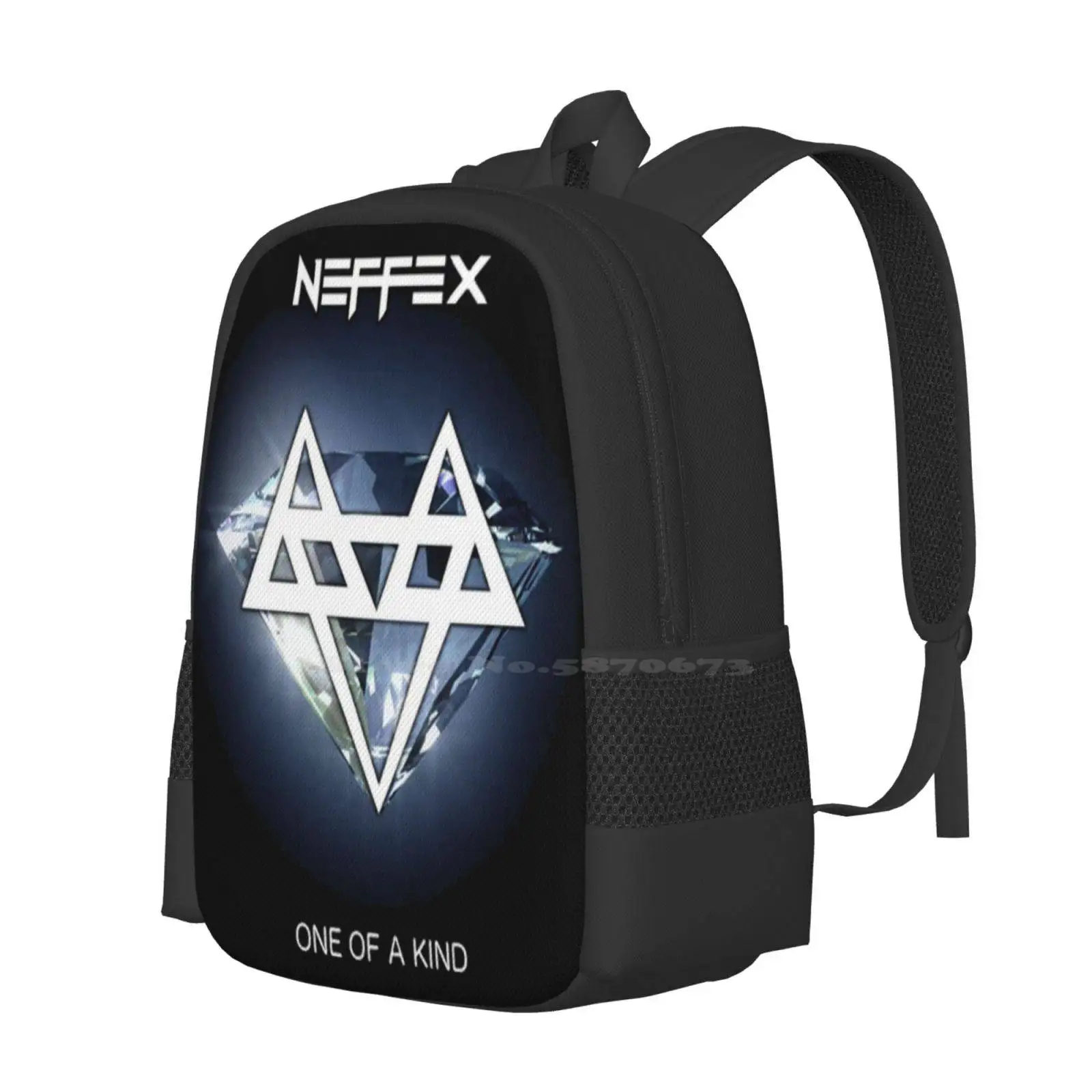 Neffex-So Close That Your Hand Upon My Fashion Pattern Design Travel Laptop School Backpack Bag Neffex Music Musical Artist