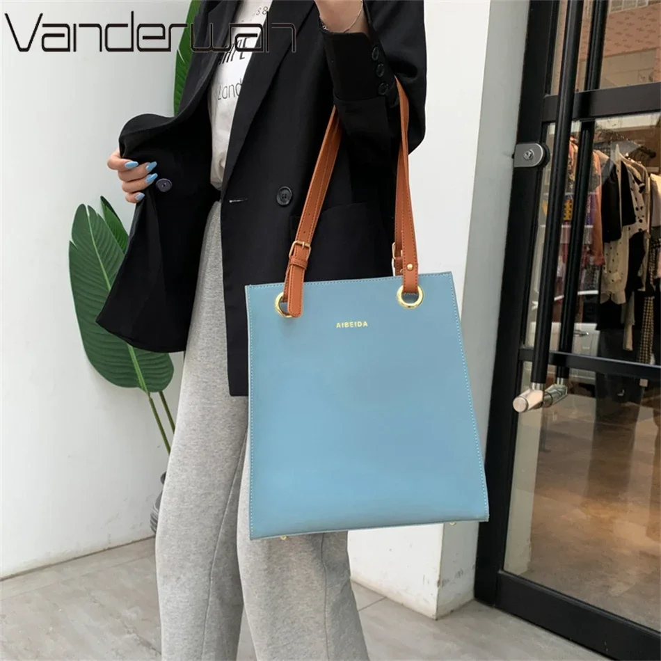 Ladies Large Capacity Handbags Women Fashion Designer Tote Bag Luxury Brand Leather Shoulder Bag Women Top Handle Bag Female Sac