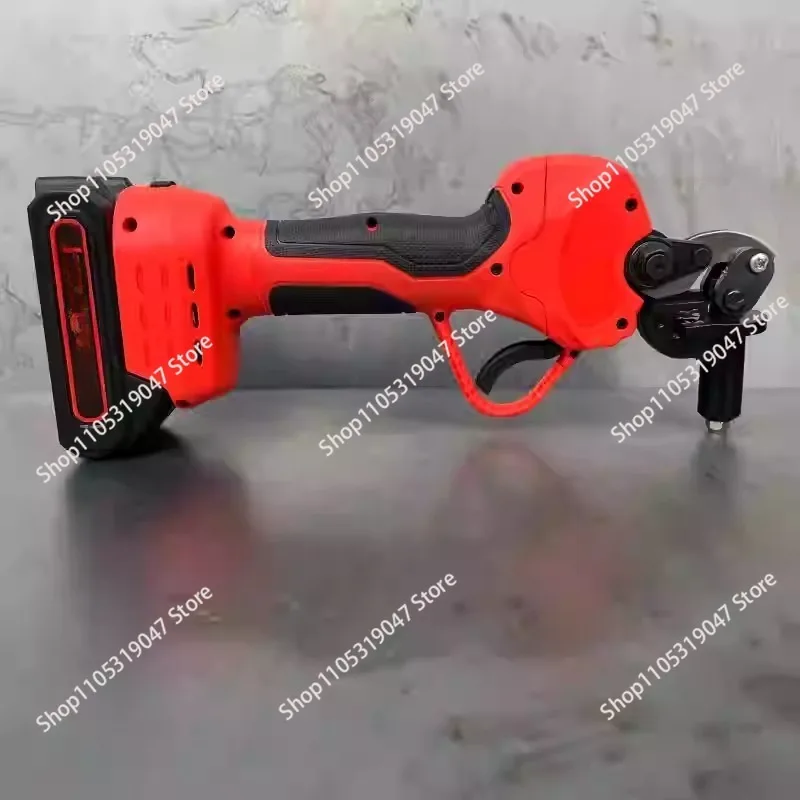 Electric crimping pliers, rechargeable cold crimping pliers, mini wiring, EW-50X bare crimping device