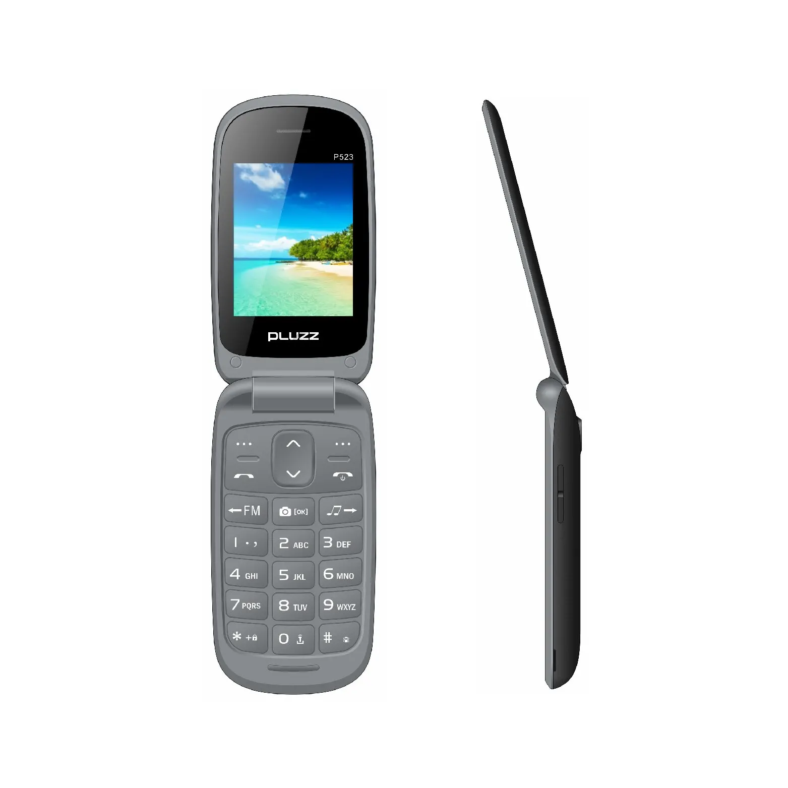 PLUZZ P523: Der praktische Senior-Handy-Allrounder mit Flip-Design und FM-Radio – Eine detaillierte Bewertung