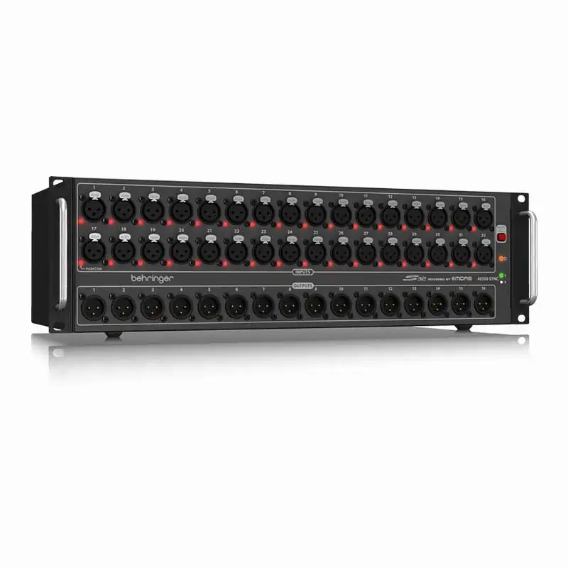 Behringe S32 Digital Mixer Professional 32 MIAS Designs Audio Pre-amplification Speaker Sound Console Interface Box