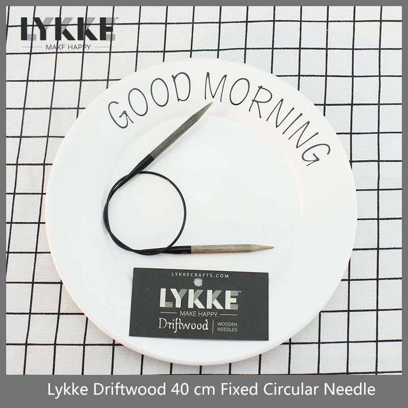 1 piece LYKKE 40 cm Fixed Circular Knitting Needle