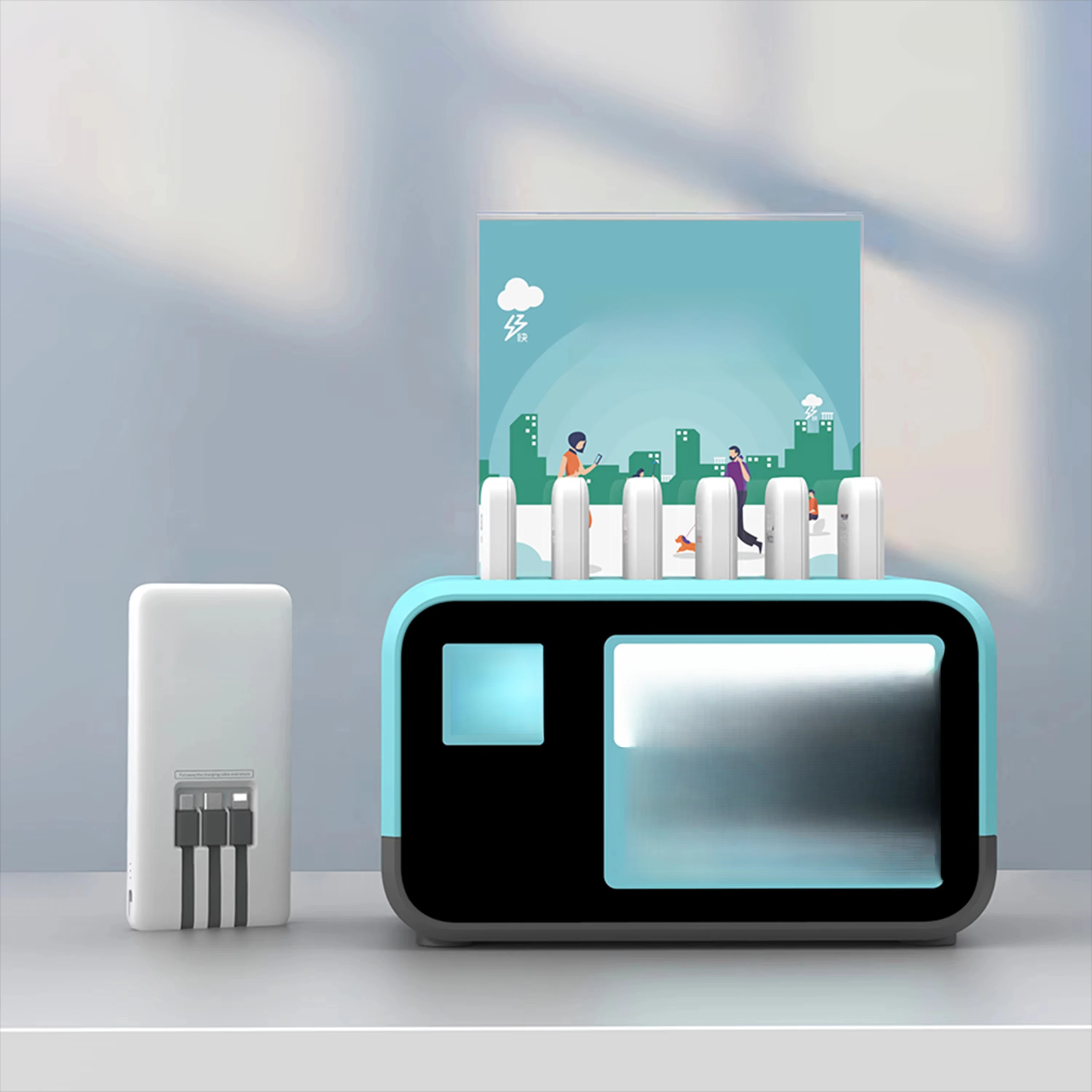 

Factory direct sale Shared charging station