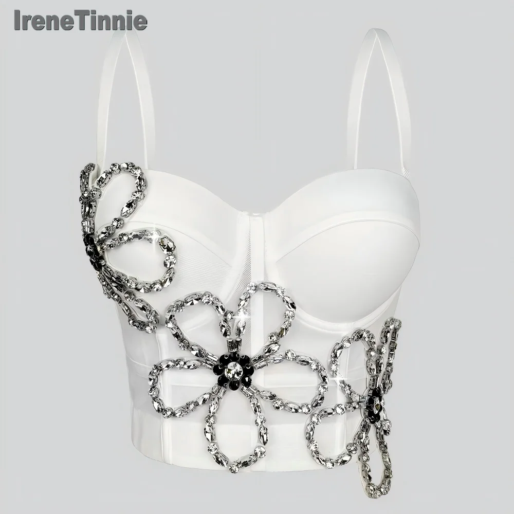 

IRENE TINNIE Ropa Mujer Woman Clothing Tops y2k Corset Tanks & Camis Haut Femme Crop Top 2000s Clothes Cropped Barata 2025