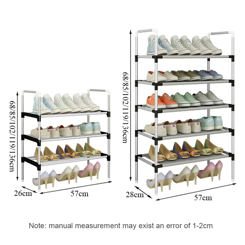 Multi-layer Shoe Rack Easy Assemble Shoerack Portable Saving Space Home Furniture Stand Holder Shoe Shelf Organizer Shoe Cabinet