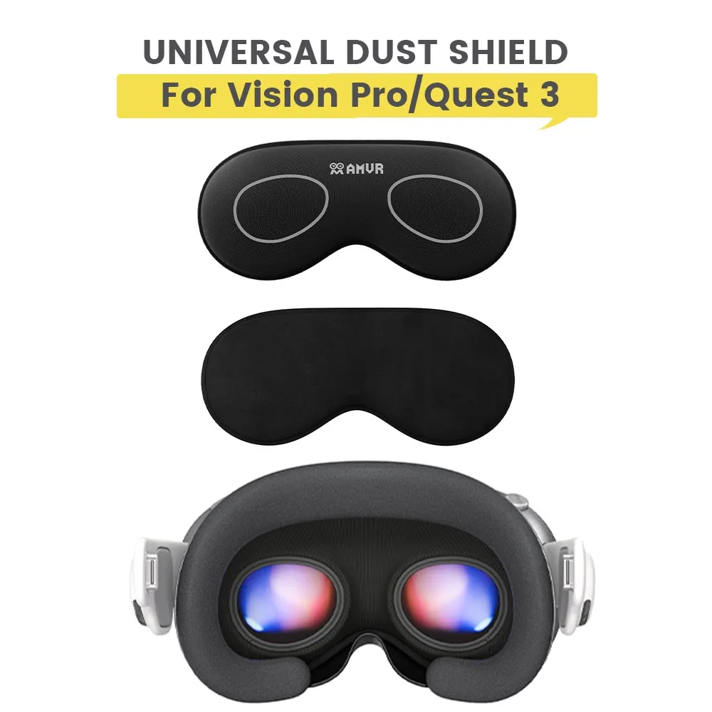 STARTRC /AMVR Universal Non-slip Silicone Lens VR Glasses Dust Baffle Protector For Apple Vision Pro/Oculus Quest 3 VR ACC