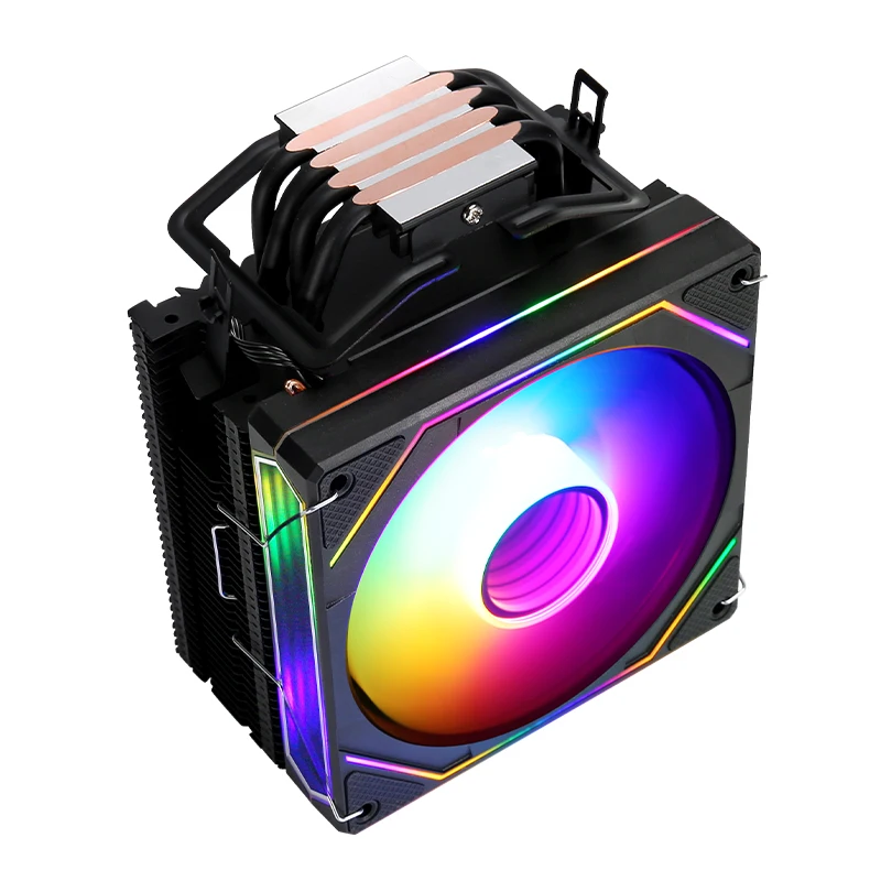 XUANFENG Automatische temperatuurregeling CPU-koeler LGA 1200/115x//2011/AM4 PWM-functie Geoptimaliseerde koelprestaties Luchtgekoeld
