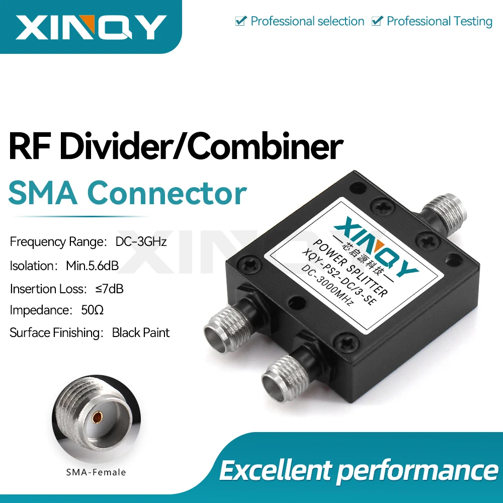 diviseur-de-puissance-rf-xinqy-sma-resistance-dc-3ghz-distributeur-de-signal-un-vers-deux-basse-frequence-3000mhz