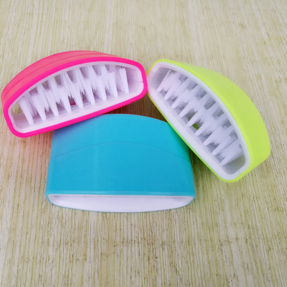 

3pcs Cleaning Brush For Kitchen Removable Suction Scrubber Stick To Wall Tile Sink Chopstick Fruit Vegetable Tool