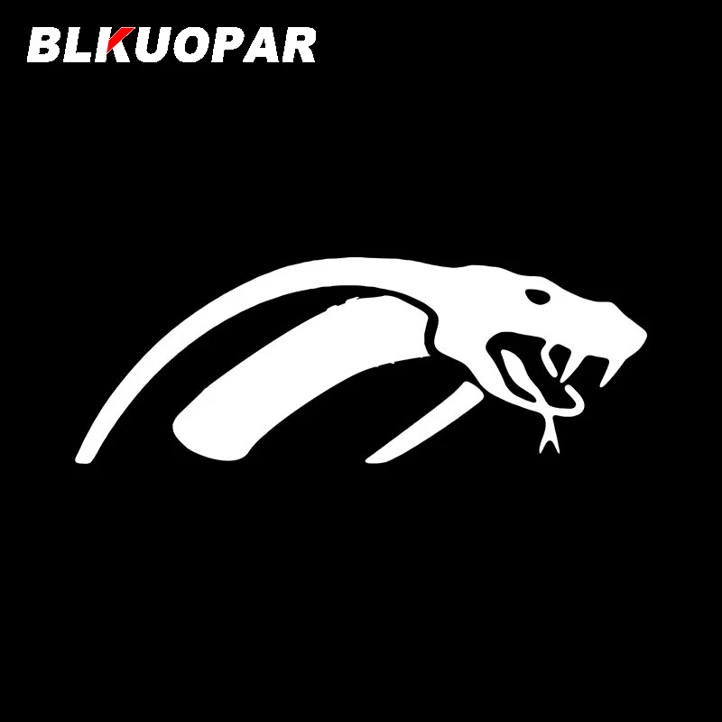 BLKUOPAR Cobra Car Sticker Scratch-Proof Fashionable Decals Personality Creative Sunscreen Original Car Bumper Accessories