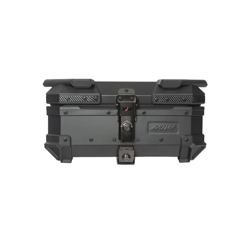 Motorcycle MJW28L Black Knight Aluminum Alloy Tail Box Quick Release Travel Toolbox Electric Vehicle Tail Box Storage Box