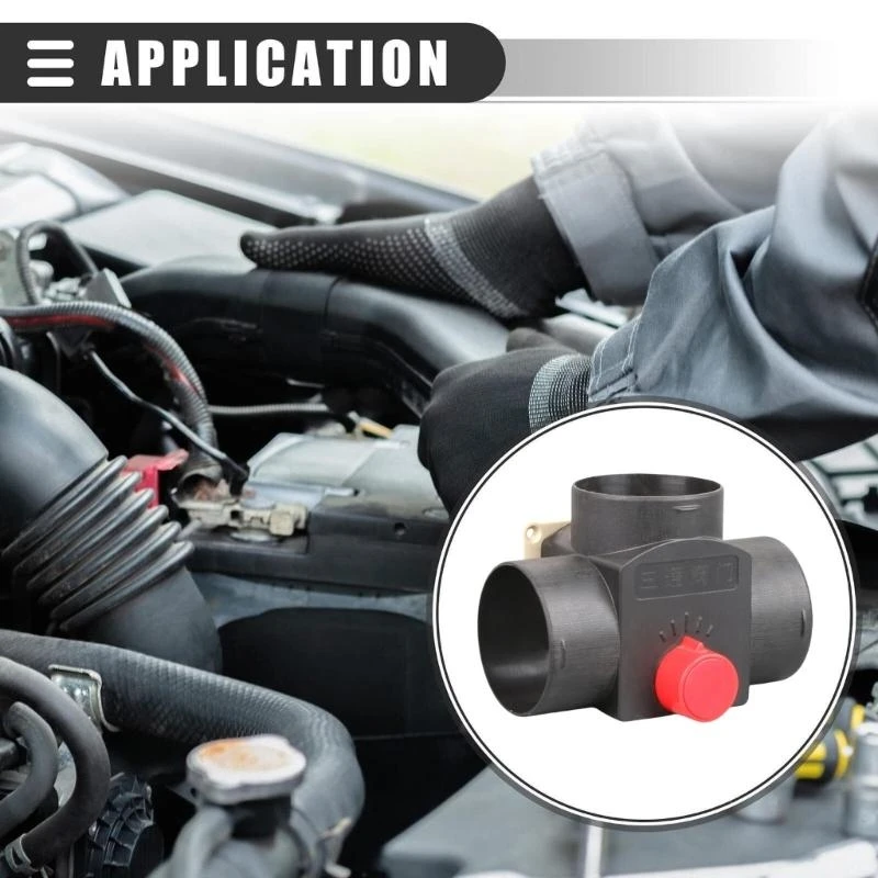 

Parking Heater Vent Exhaust Pipe Three Way Valves Ensures Efficient Heating in Cold Weather for Enhances Driving Comfort X37F
