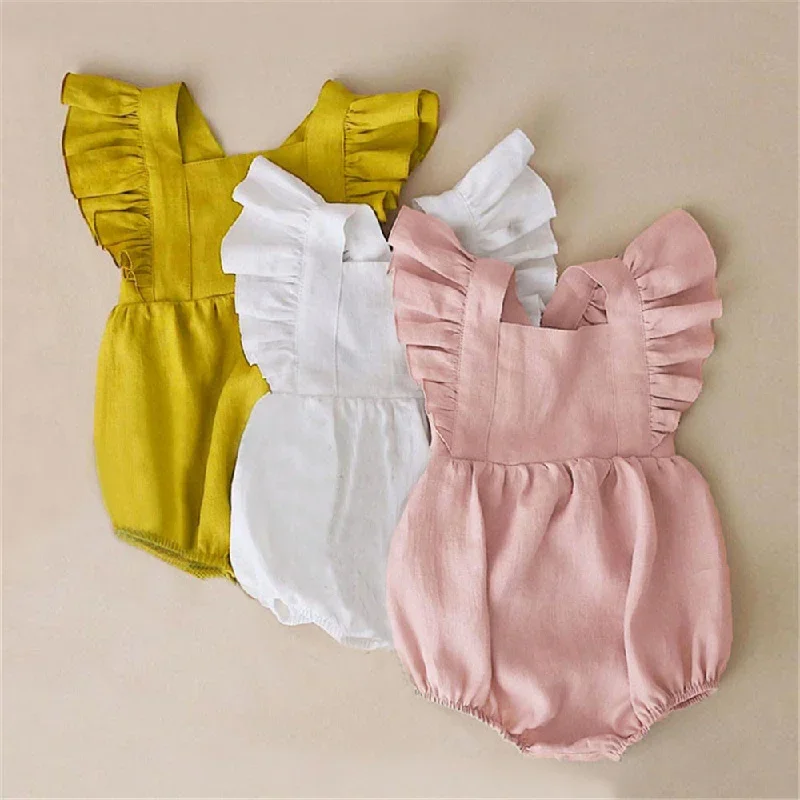 

Summer Baby Girl Romper Princess Clothing - Bebe One-Piece Infant Outfit