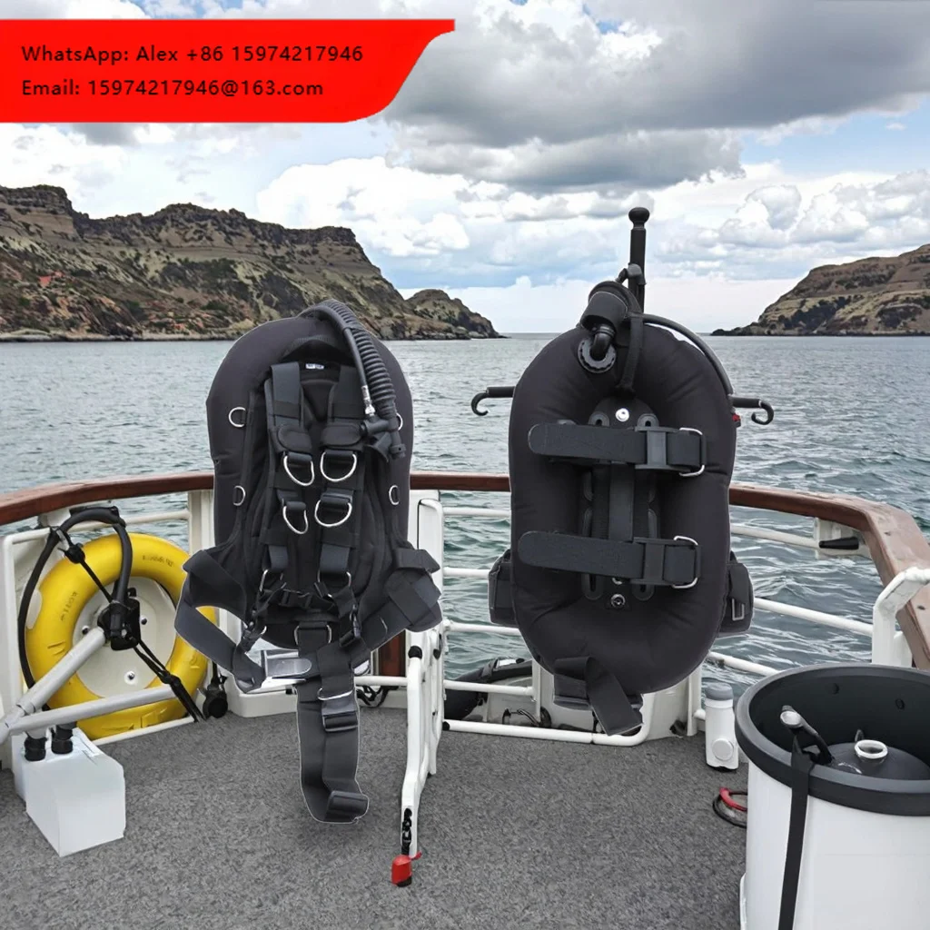 

Classic Style Scuba Diving BCD Jacket Fashionable Nylon Buoyancy Compensator Device For Divers