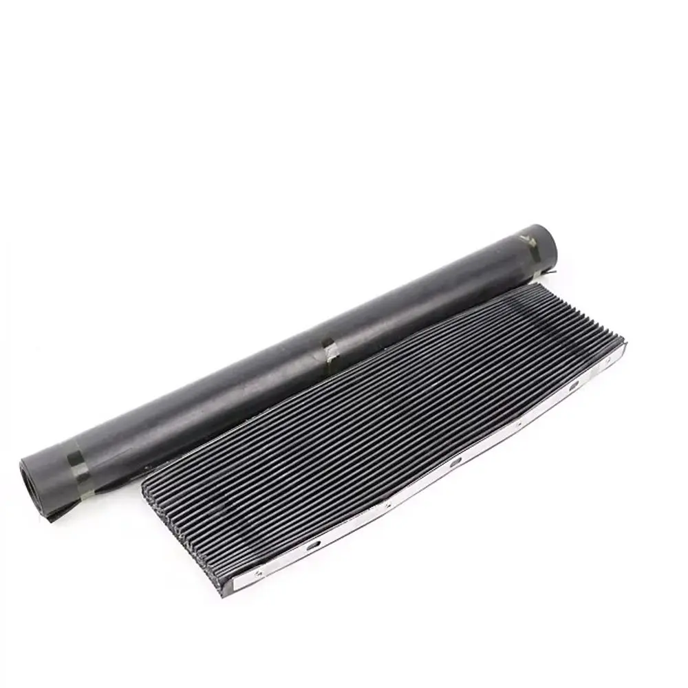 Milling machine organ plate 5# turret milling machine front and rear dustproof folded cloth rubber protective sleeves